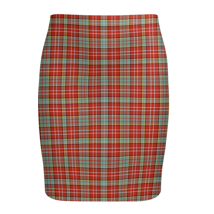 Ogilvie Ancient Tartan Fitted Skirt