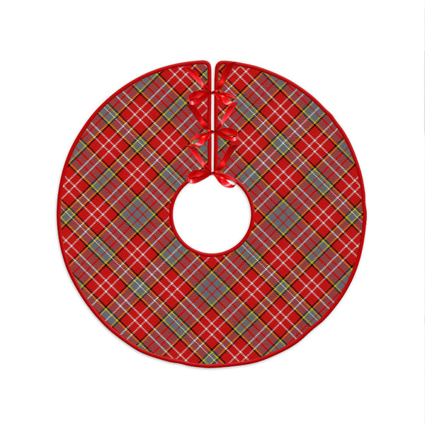 Ogilvie Modern Clan Badge Tartan Christmas Tree Skirt