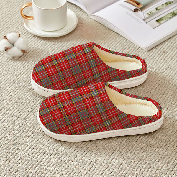 Ogilvie Modern Clan Badge Tartan Plush Slipper