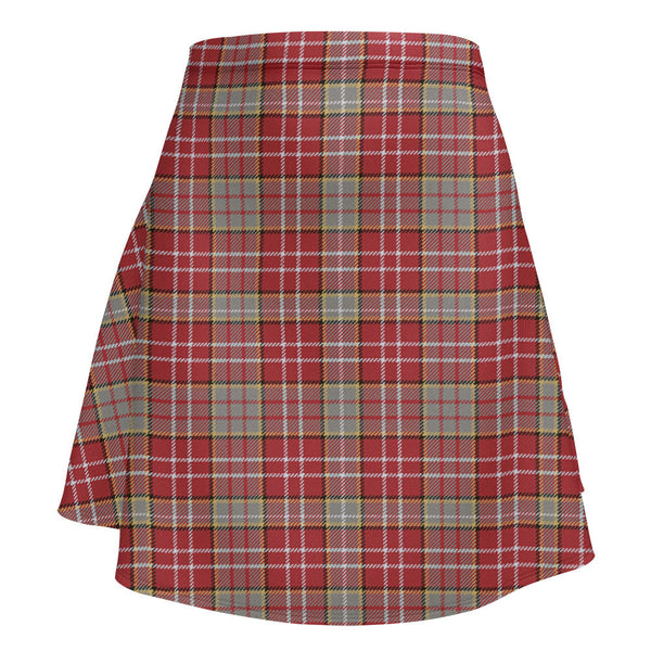 Ogilvie Weathered Clan Badge Tartan Flared Skirt