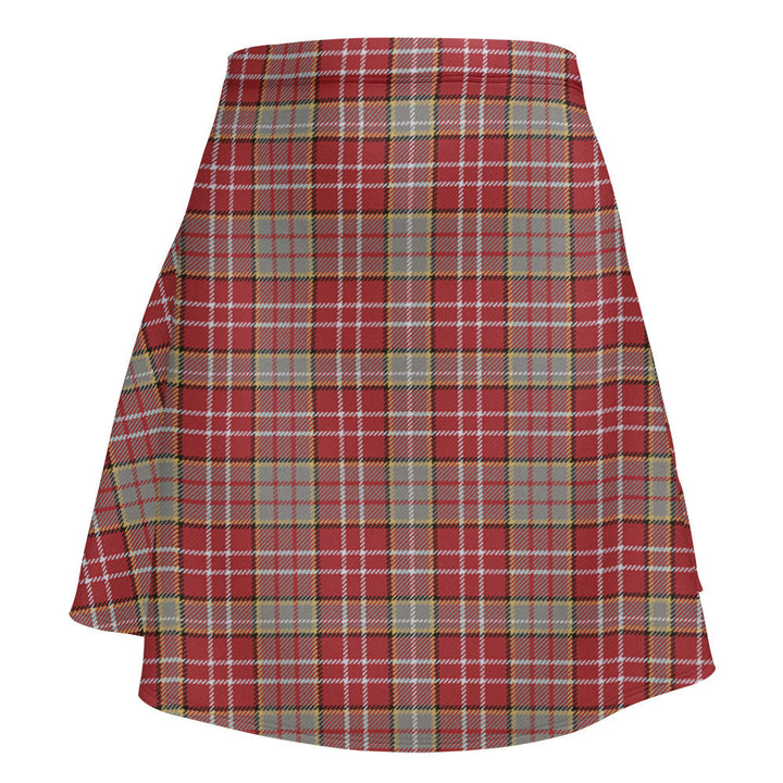 Ogilvie Weathered Clan Badge Tartan Flared Skirt