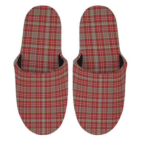 Ogilvie Weathered Clan Badge Tartan Mop Slippers