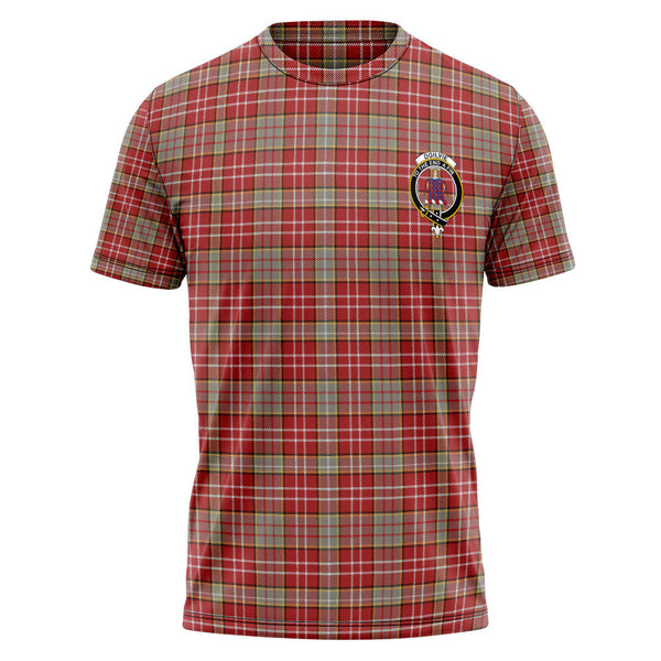 Ogilvie Weathered Clan Badge Tartan T-Shirt