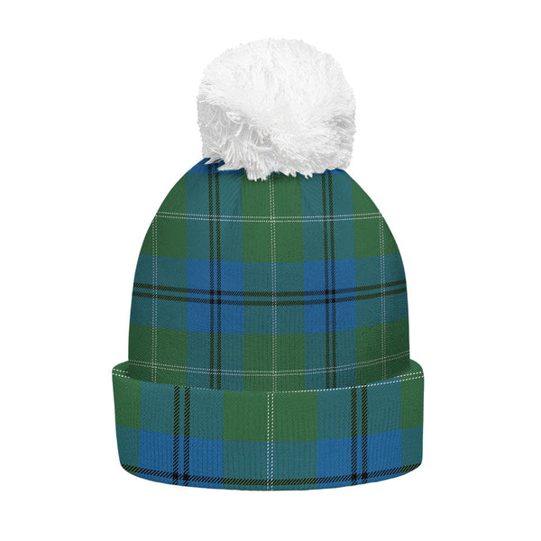 Oliphant Ancient Clan Badge Tartan Bobble Beanie Hat