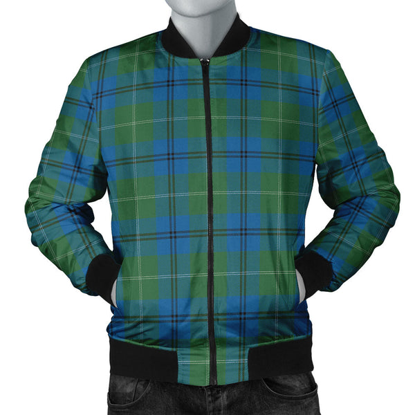 Oliphant Ancient Clan Badge Tartan Bomber Jacket