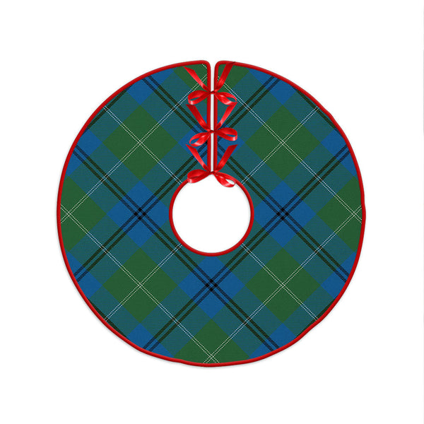 Oliphant Ancient Clan Badge Tartan Christmas Tree Skirt