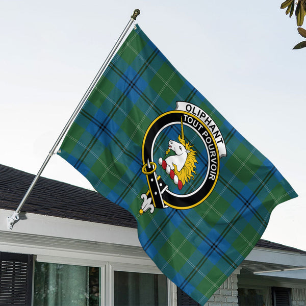 Oliphant Ancient Clan Badge Tartan House Flag