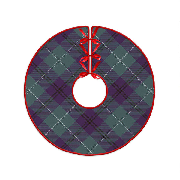 Oliphant Weathered Clan Badge Tartan Christmas Tree Skirt