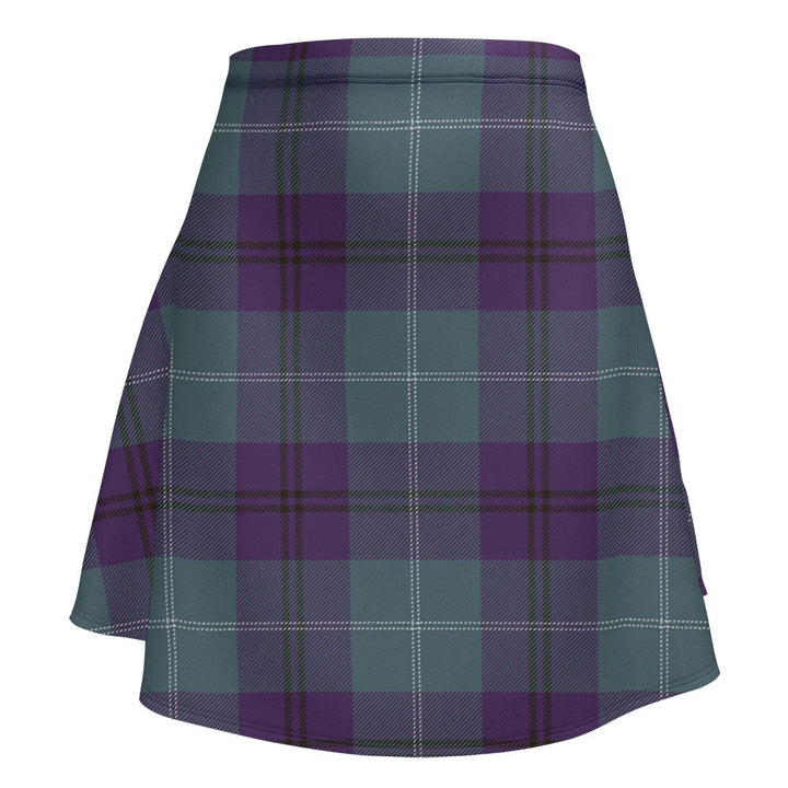 Oliphant Weathered Clan Badge Tartan Flared Skirt