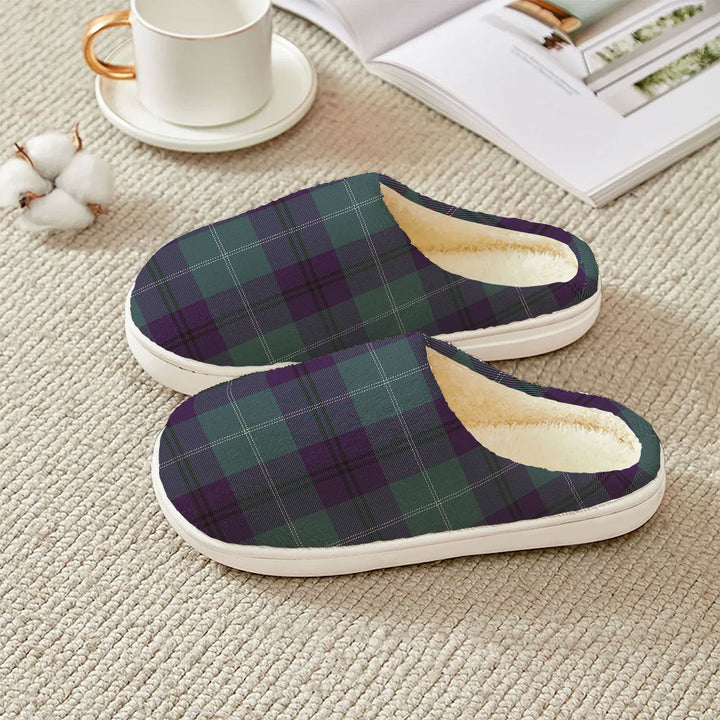 Oliphant Weathered Clan Badge Tartan Plush Slipper