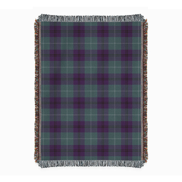 Oliphant Weathered Clan Badge Tartan Woven Blanket