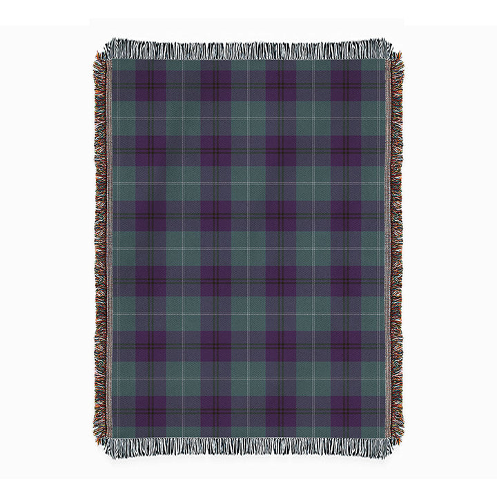 Oliphant Weathered Clan Badge Tartan Woven Blanket