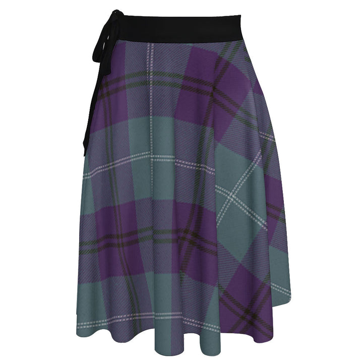 Oliphant Weathered Tartan Wrap Skirt