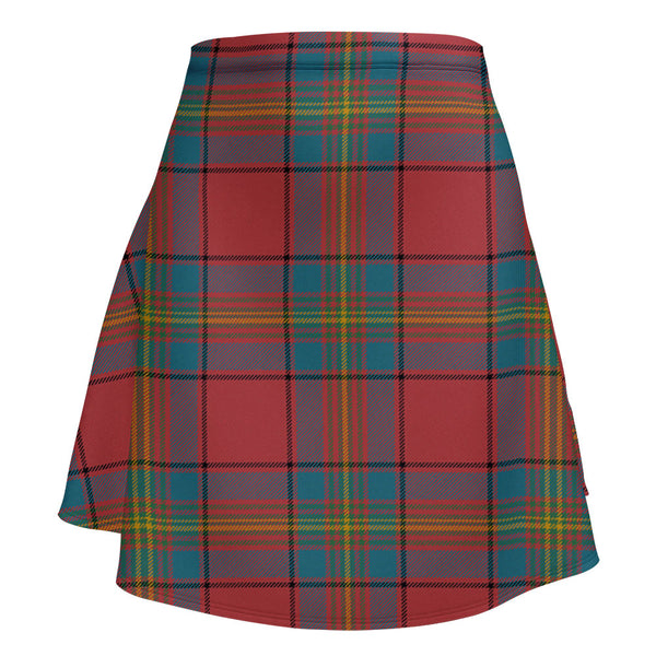 Oliver Ancient Clan Badge Tartan Flared Skirt