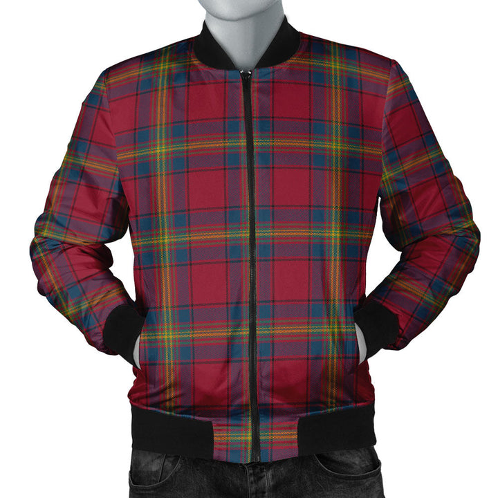 Oliver Modern Clan Badge Tartan Bomber Jacket