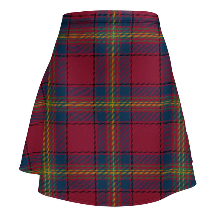 Oliver Modern Clan Badge Tartan Flared Skirt