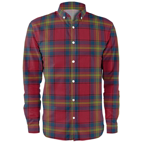 Oliver Modern Clan Badge Tartan Long Sleeve Shirt
