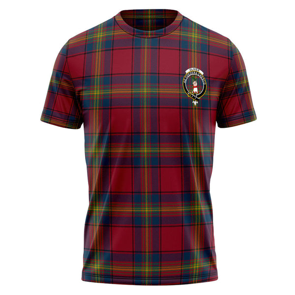 Oliver Modern Clan Badge Tartan T-Shirt