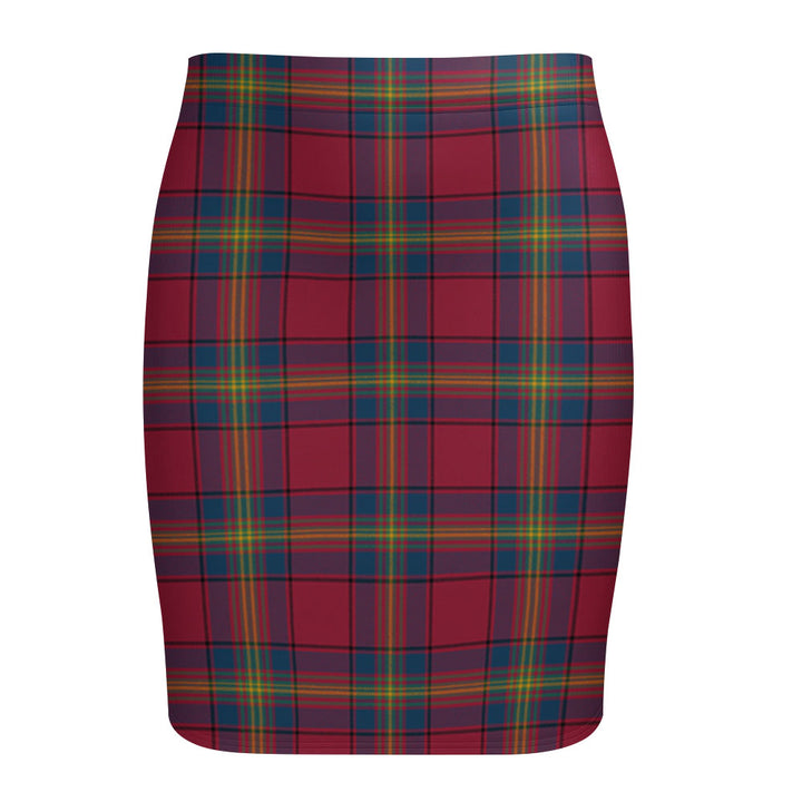 Oliver Modern Tartan Fitted Skirt