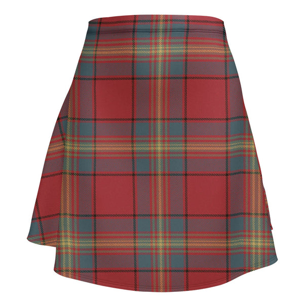 Oliver Weathered Clan Badge Tartan Flared Skirt