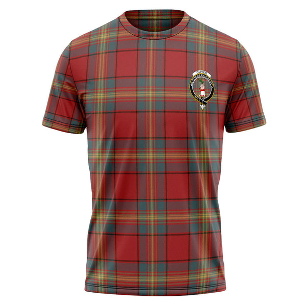 Oliver Weathered Clan Badge Tartan T-Shirt