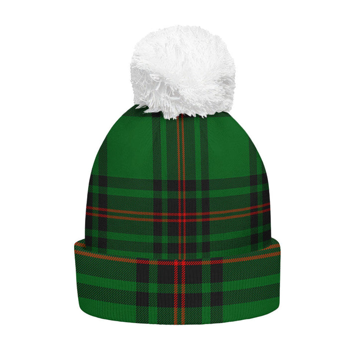 Orrock Clan Badge Tartan Bobble Beanie Hat