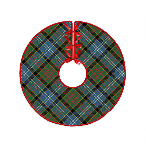 Paisley Drennan (Drennan Drennan) Ancient Clan Badge Tartan Christmas Tree Skirt
