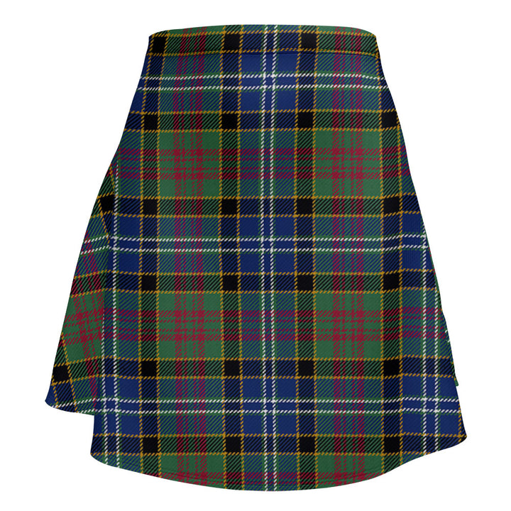 Paisley Drennan (Drennan Drennan) Modern Clan Badge Tartan Flared Skirt