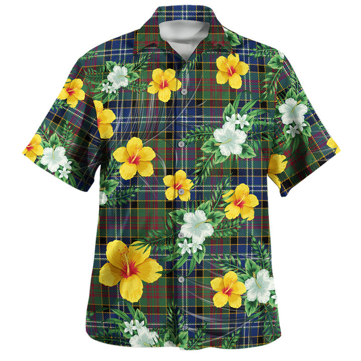 Paisley Drennan (Drennan Drennan) Modern Clan Badge Tartan Hawaiian Shirt Summer Vibes Style