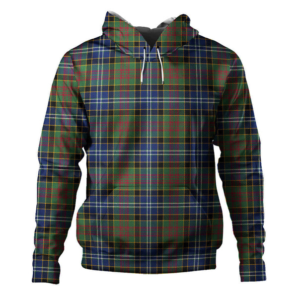 Paisley Drennan (Drennan Drennan) Modern Clan Badge Tartan Hoodie