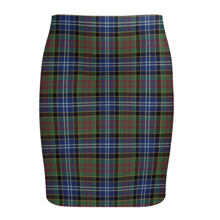 Paisley Drennan (Drennan Drennan) Modern Tartan Fitted Skirt