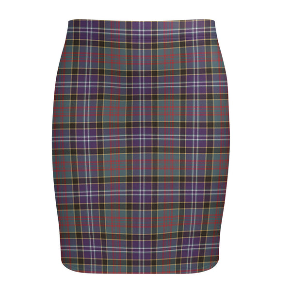 Paisley Drennan (Drennan Drennan) Weathered Tartan Fitted Skirt