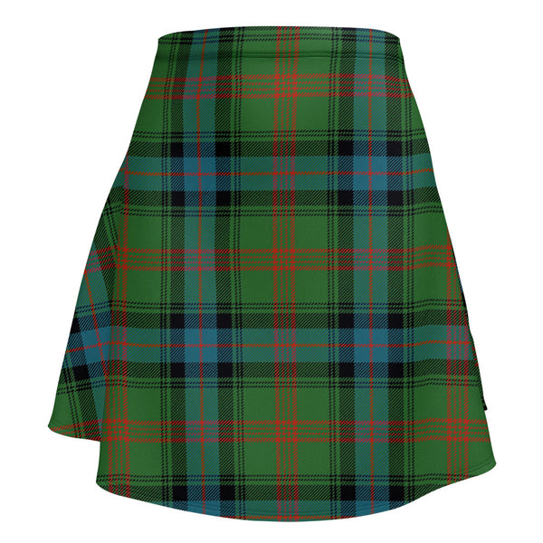 Park Ancient Clan Badge Tartan Flared Skirt