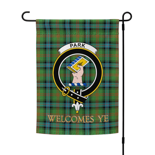 Park Ancient Clan Badge Tartan Garden Flag