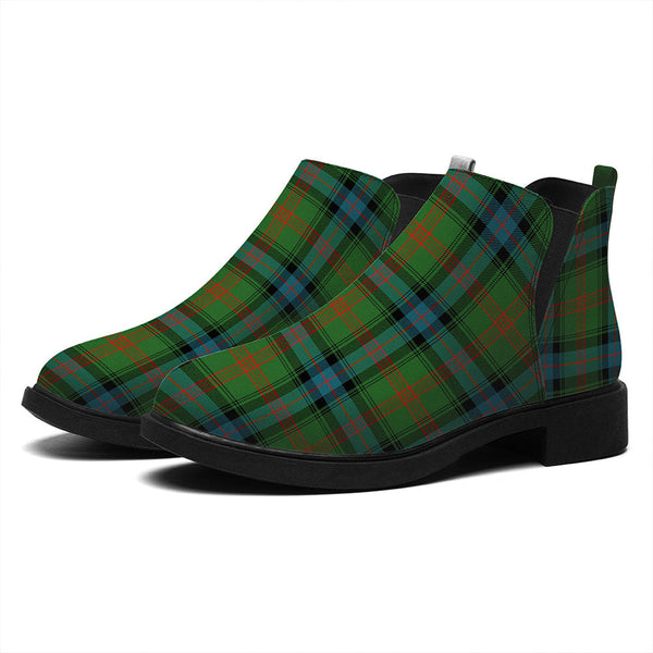 Park Ancient Tartan Flat Ankle Boots