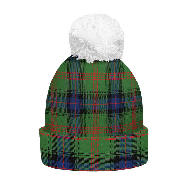 Park Modern Clan Badge Tartan Bobble Beanie Hat
