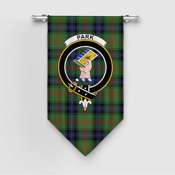 Park Modern Clan Badge Tartan Gonfalon