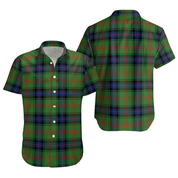 Park Modern Clan Badge Tartan Short Sleeve Shirt