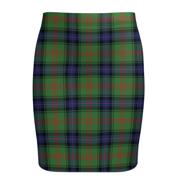 Park Modern Tartan Fitted Skirt