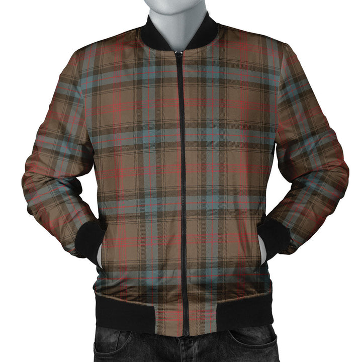 Park Weathered Clan Badge Tartan Bomber Jacket