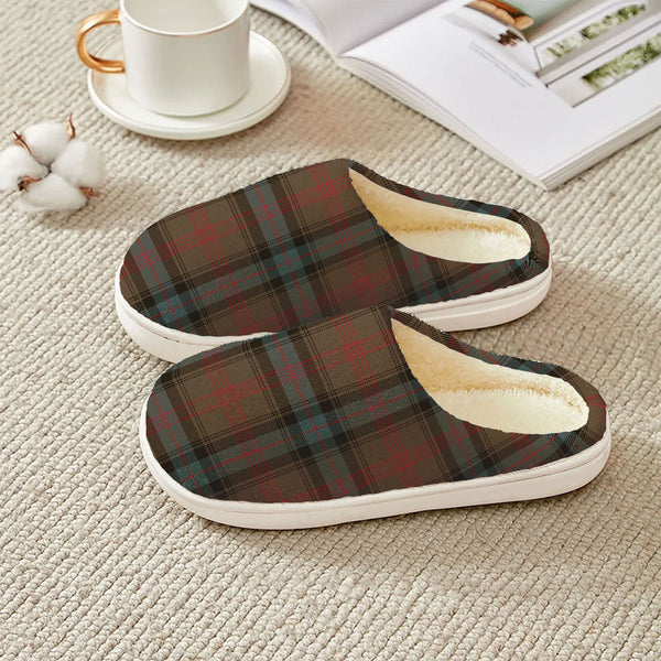 Park Weathered Clan Badge Tartan Plush Slipper