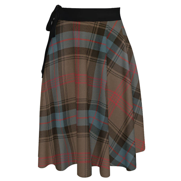 Park Weathered Tartan Wrap Skirt