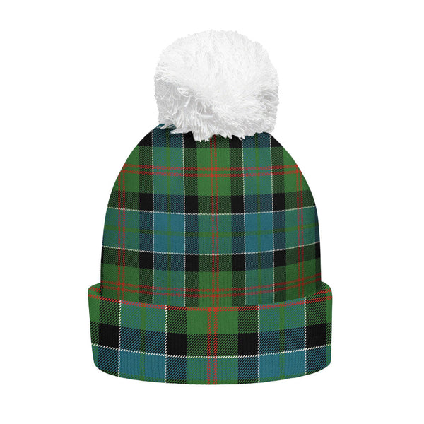 Paterson Ancient Clan Badge Tartan Bobble Beanie Hat