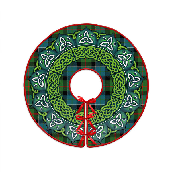 Paterson Ancient Clan Badge Tartan Christmas Tree Skirt Heritage Holiday Decor