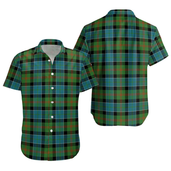 Paterson Ancient Clan Badge Tartan Short Sleeve Shirt