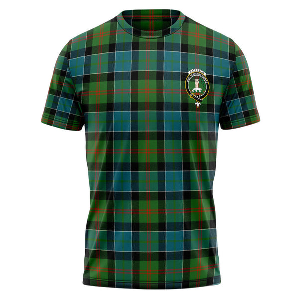 Paterson Ancient Clan Badge Tartan T-Shirt