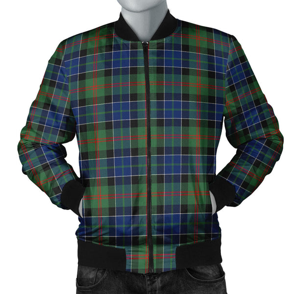 Paterson Modern Clan Badge Tartan Bomber Jacket