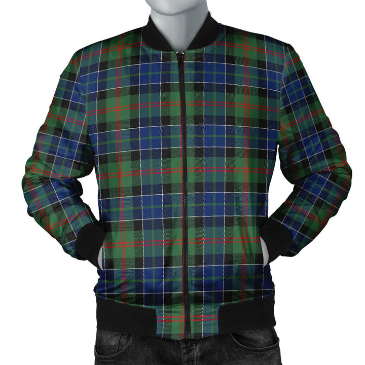 Paterson Modern Clan Badge Tartan Bomber Jacket