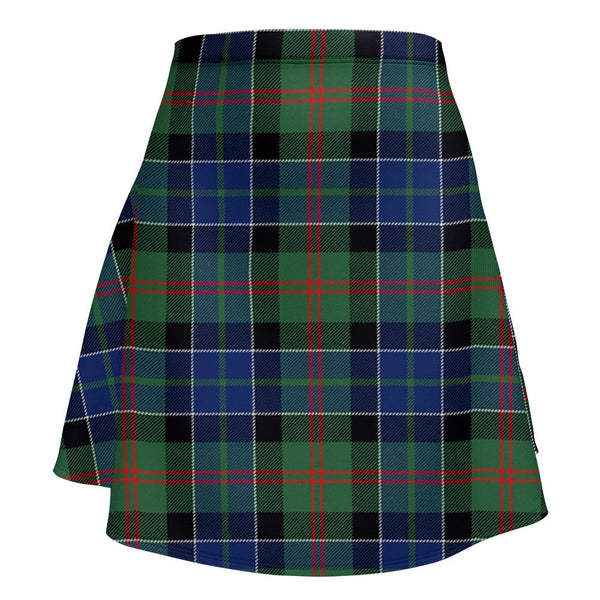 Paterson Modern Clan Badge Tartan Flared Skirt