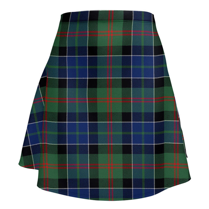 Paterson Modern Clan Badge Tartan Flared Skirt